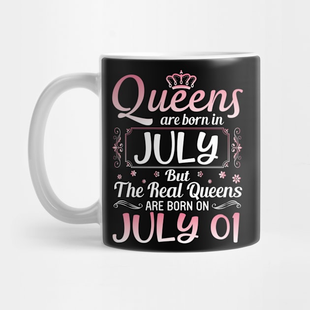 Queens Are Born In July Real Queens Are Born On July 01 Birthday Nana Mom Aunt Sister Wife Daughter by joandraelliot